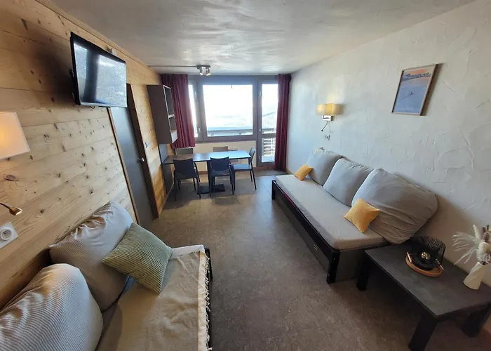 Apartment Cosy Au Pied Des Pistes - Vue Mont-blanc - Animaux Admis - Fr-1-181-2700 La Plagne